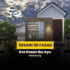 Desain 3D Fasad – Ibu Ayu