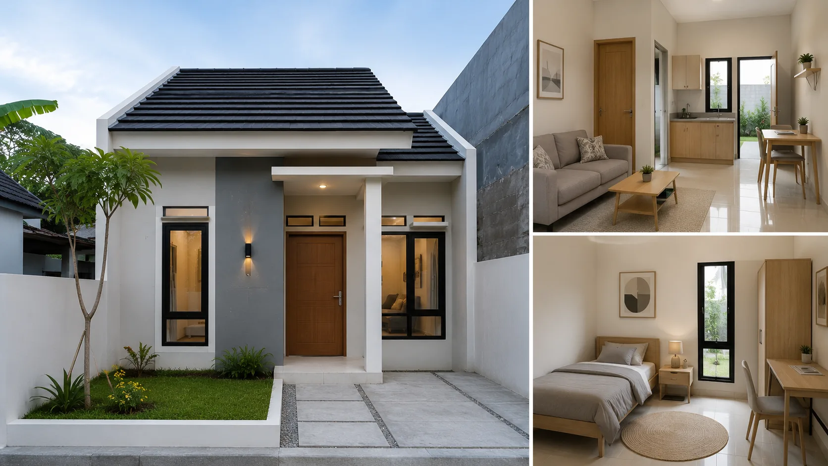 Rumah Tipe 21 Medan 1