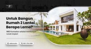 bangun rumah 2 lantai