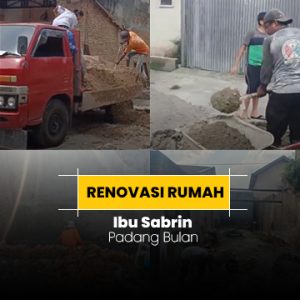 renovasi rumah - ibu sabrin