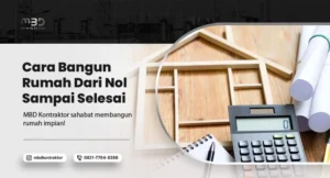 cara bangun rumah dari nol