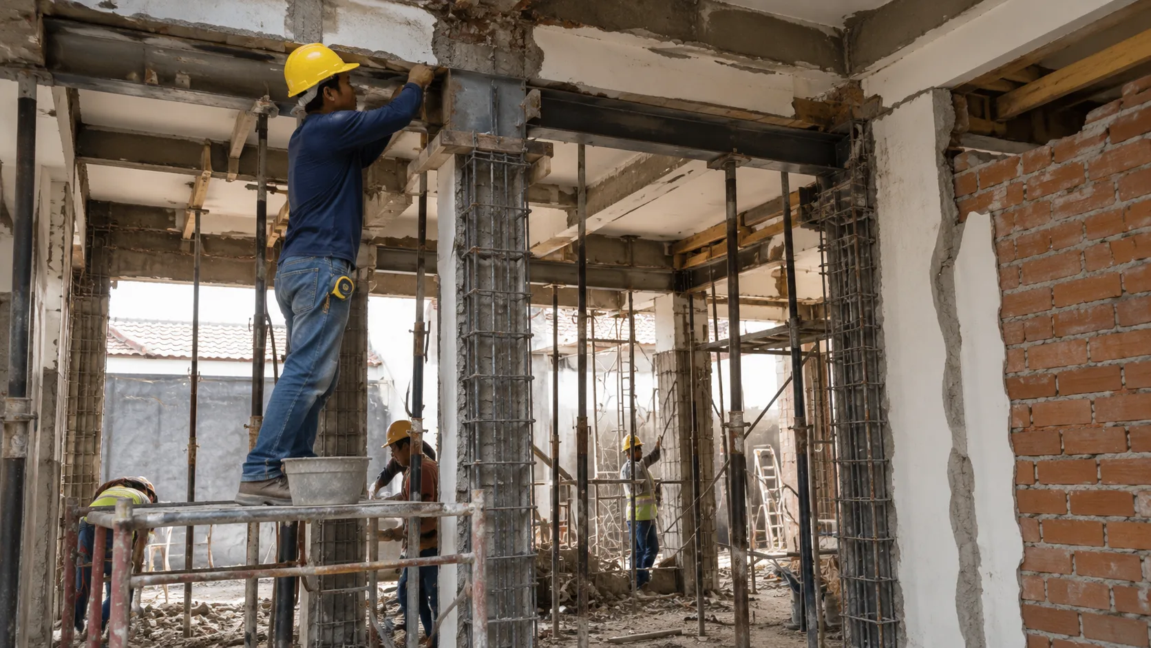 renovasi tambah lantai