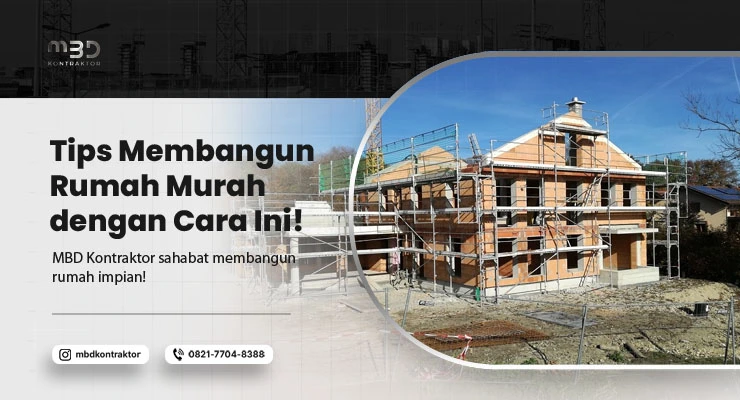 membangun rumah murah