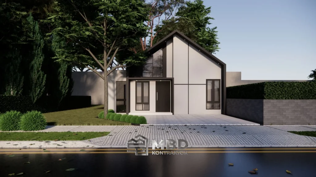 Desain 3D Fasad & Interior - TMM House 7 1 1 1