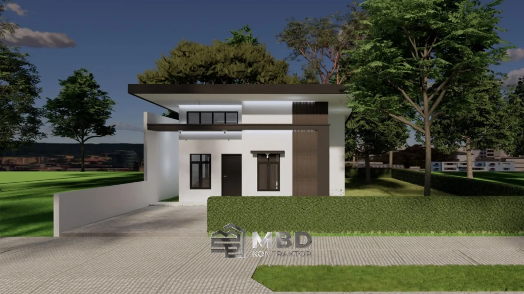 Desain 3D Fasad & Interior - NRL House 7 1 2