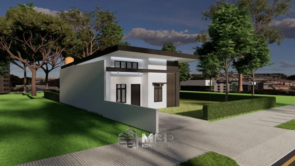 Desain 3D Fasad & Interior - NRL House 4 2 2