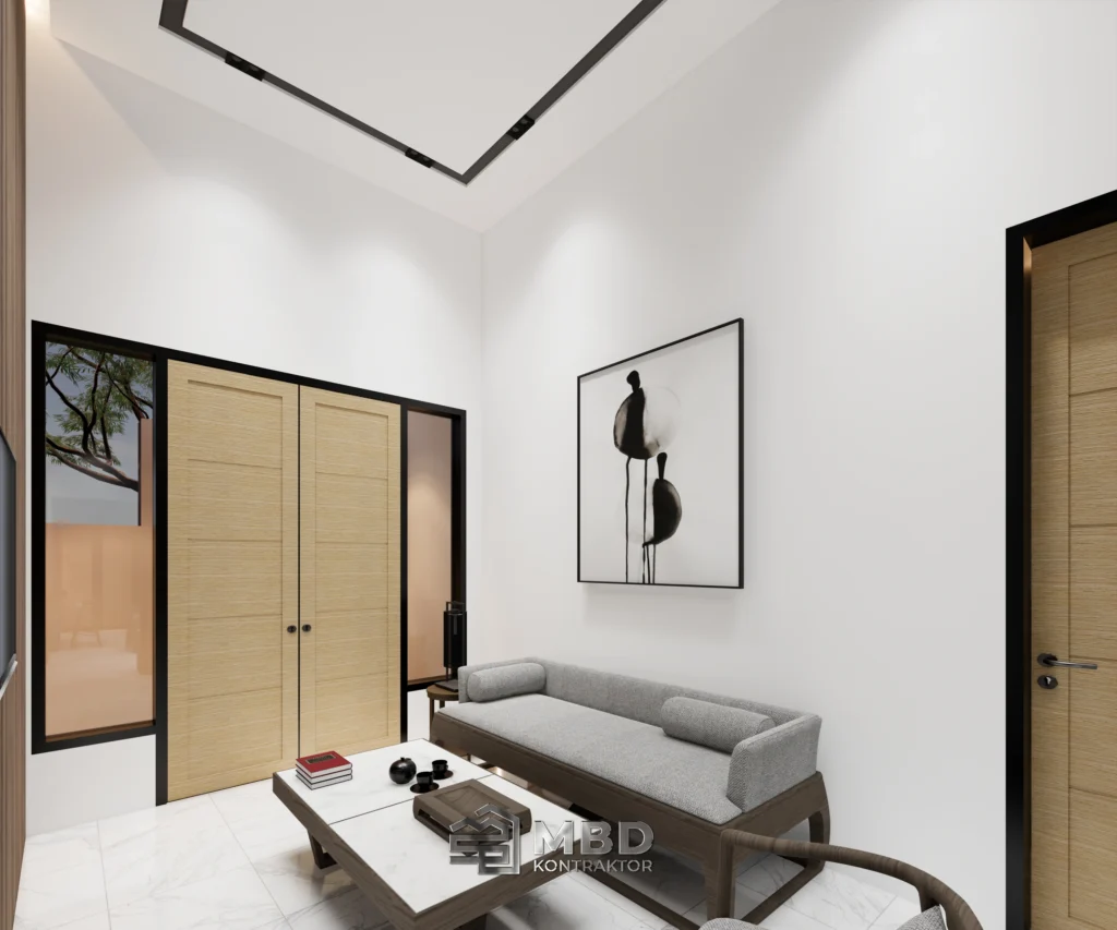 3D Interior Ibu Eva House VIEW 3