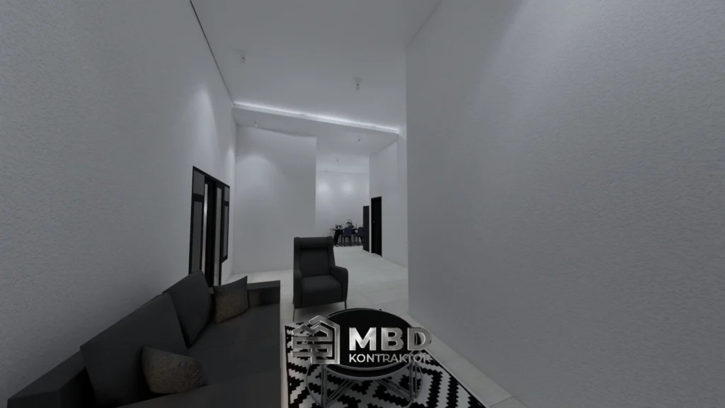Desain 3D Fasad & Interior - NRL House 2 4