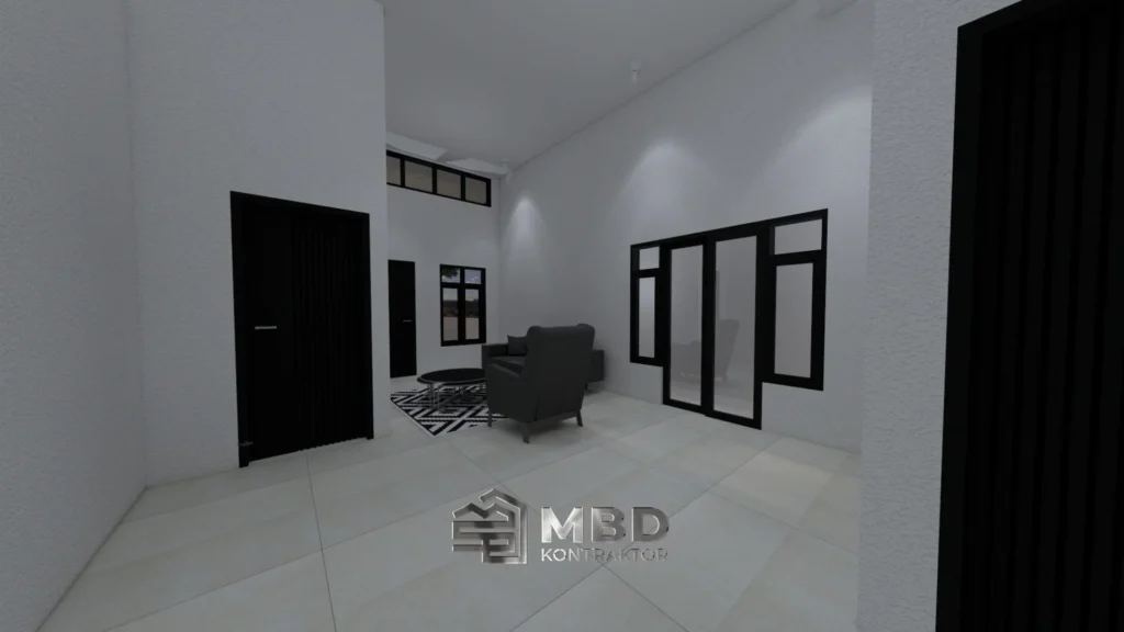 Desain 3D Fasad & Interior - NRL House 6 5 1
