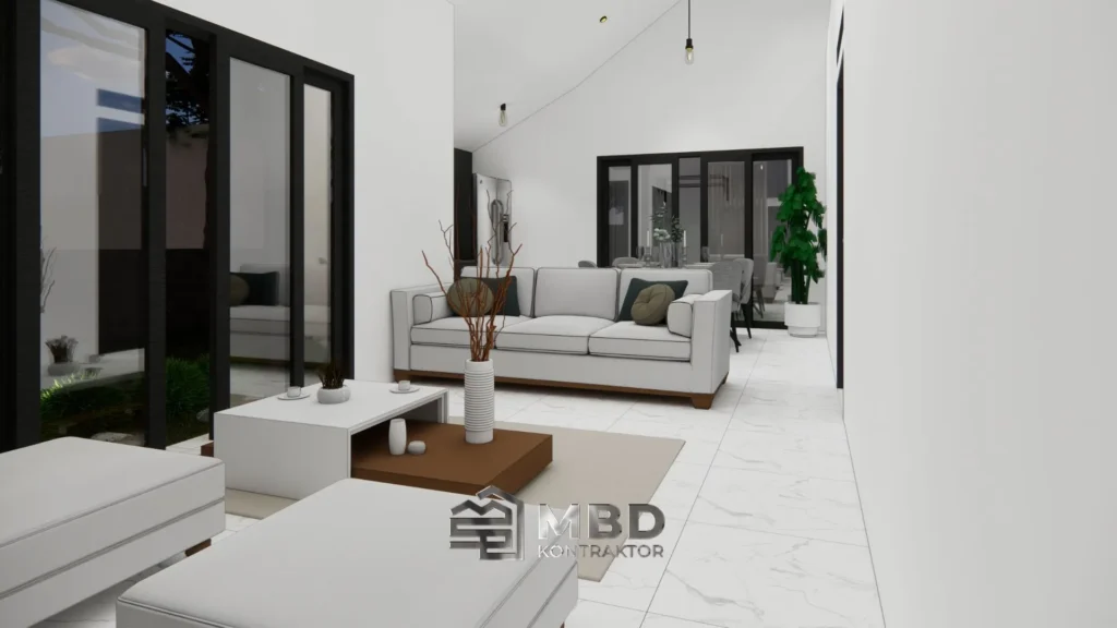 Desain 3D Fasad & Interior - TMM House 6 8