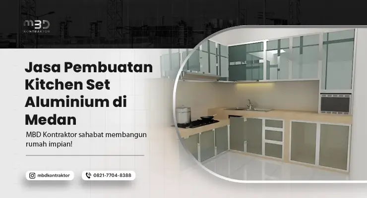 Jasa Pembuatan Kitchen Set Aluminium