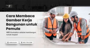 cara membaca gambar kerja