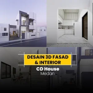 Dsain 3D Fasad & Interior CD House