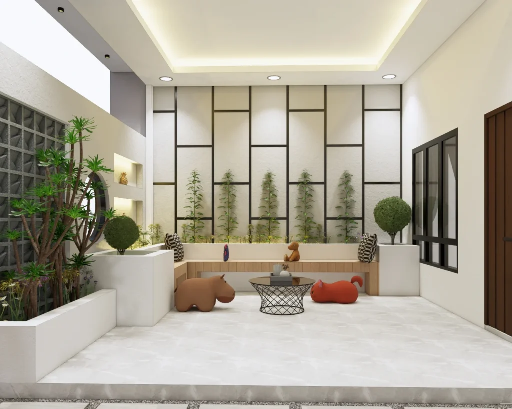 Desain 3D Fasad & Interior FJ House