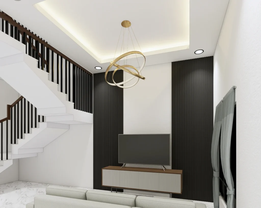 Desain 3D Fasad & Interior FJ House