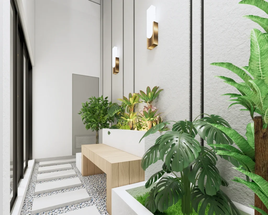 Desain 3D Fasad & Interior FJ House