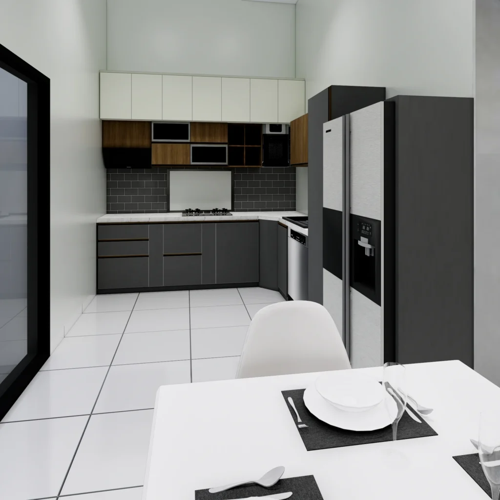 Desain 3D Fasad & Interior SY House