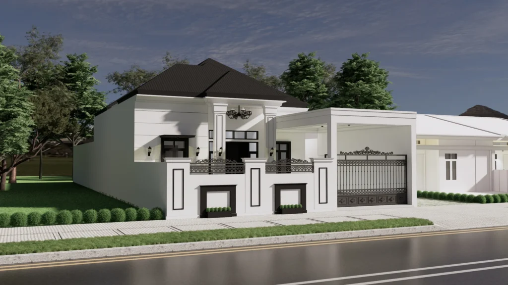 Desain 3D Fasad & Interior – AR House 7 Desain 3D Fasad & Interior AR House