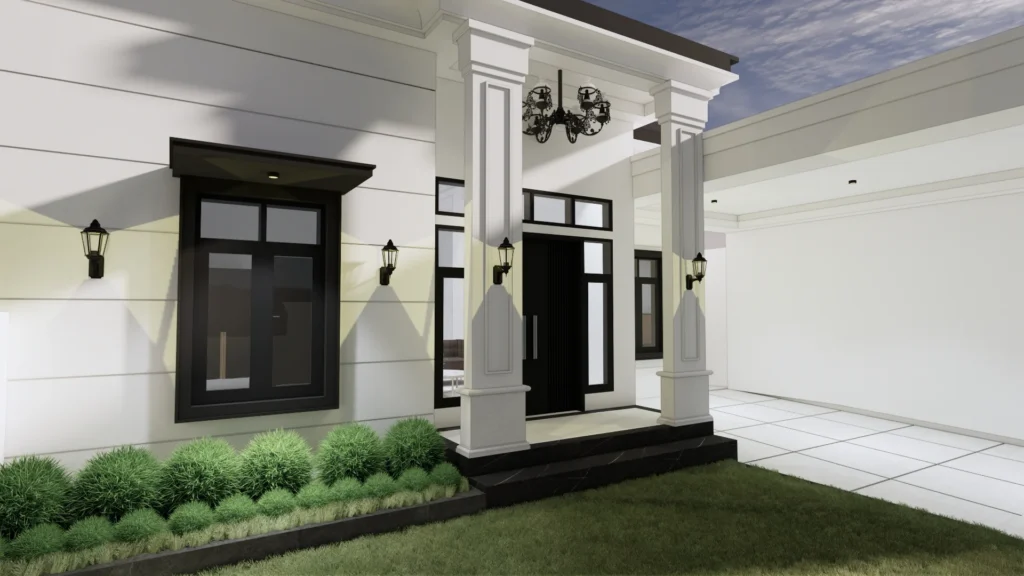 Desain 3D Fasad & Interior – AR House 2 Desain 3D Fasad & Interior AR House