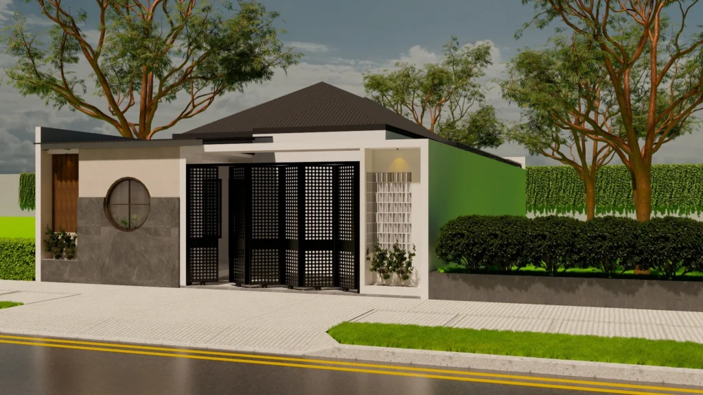 Desain 3D Fasad & Interior – MT House 4 Desain 3D Fasad & Interior MT House