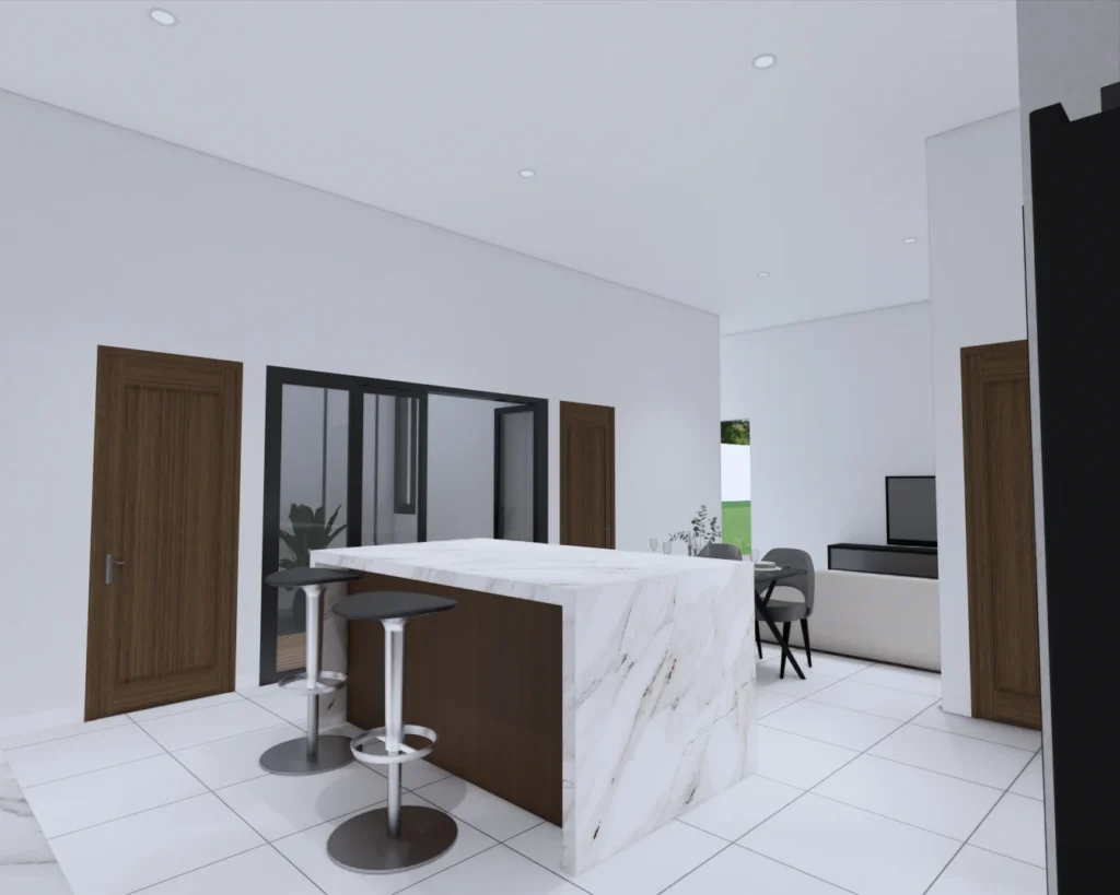 Desain 3D Fasad & Interior – IF House 5 Desain 3D Fasad & Interior IF House