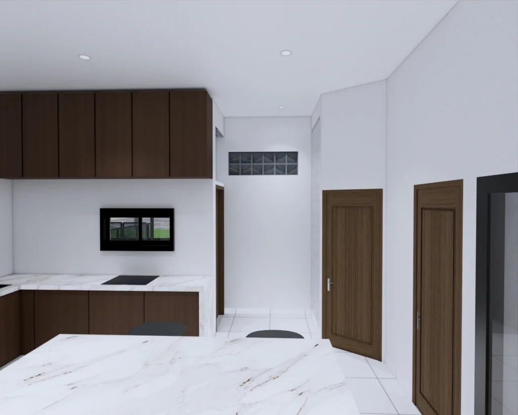Desain 3D Fasad & Interior – IF House 3 Desain 3D Fasad & Interior IF House