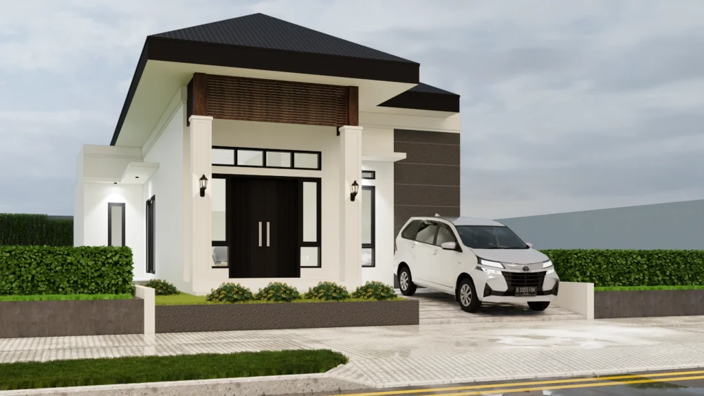 Desain 3D Fasad & Interior - PTR House 4 Desain 3D Fasad & Interior - PTR House