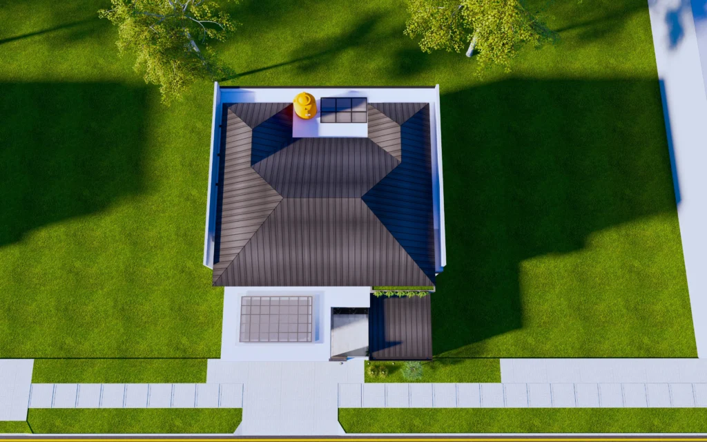 Desain 3D Fasad & Interior AD House