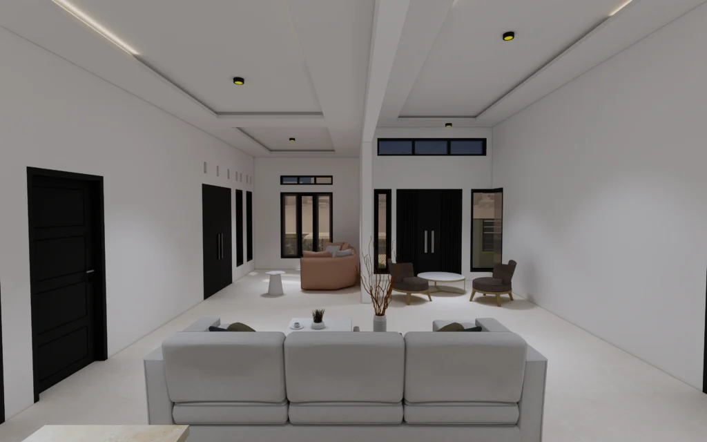 Desain 3D Fasad & Interior – PK House 6 Desain 3D Fasad & Interior - PK House