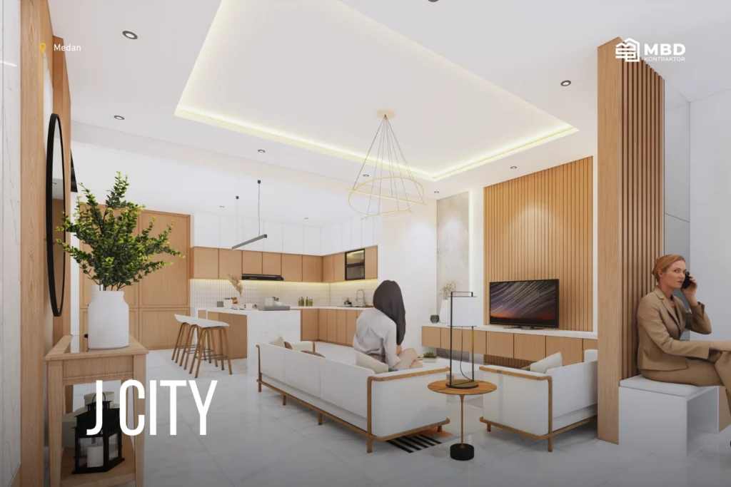 Desain 3D Interior - J City