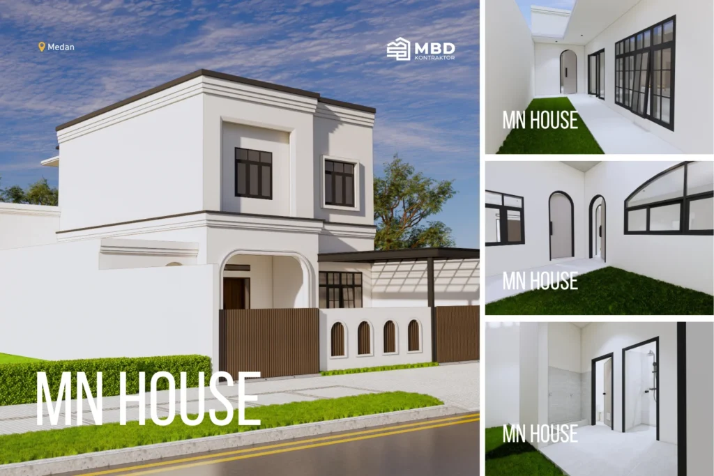 Desain 3D Fasad & Interior – MN House 1 Desain 3D Fasad & Interior MN House
