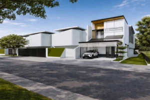 Desain Rumah Dua Lantai Minimalis