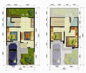 Desain Rumah Dua Lantai Minimalis