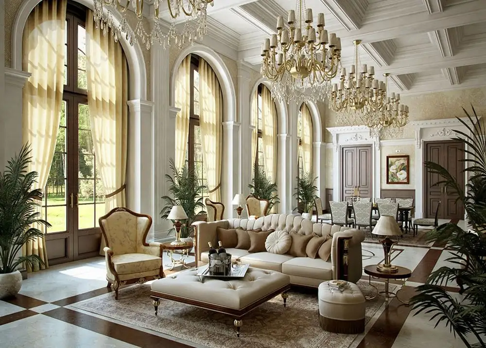 Desain Interior Rumah Klasik