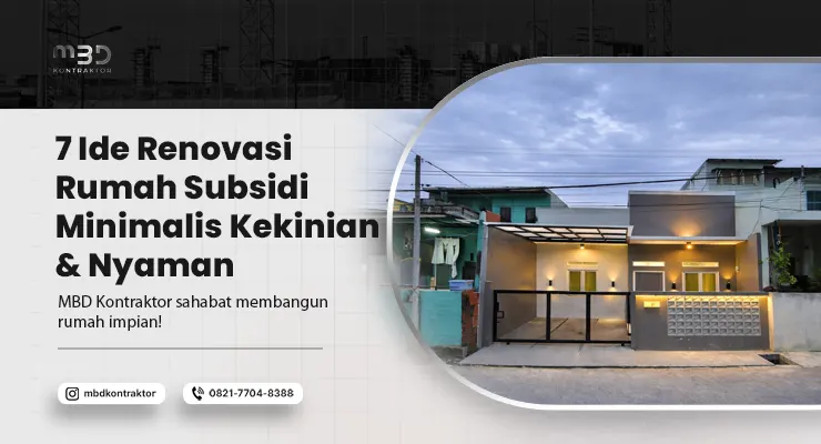 Renovasi Rumah Subsidi Minimalis