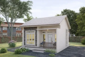 rumah kecil sederhana