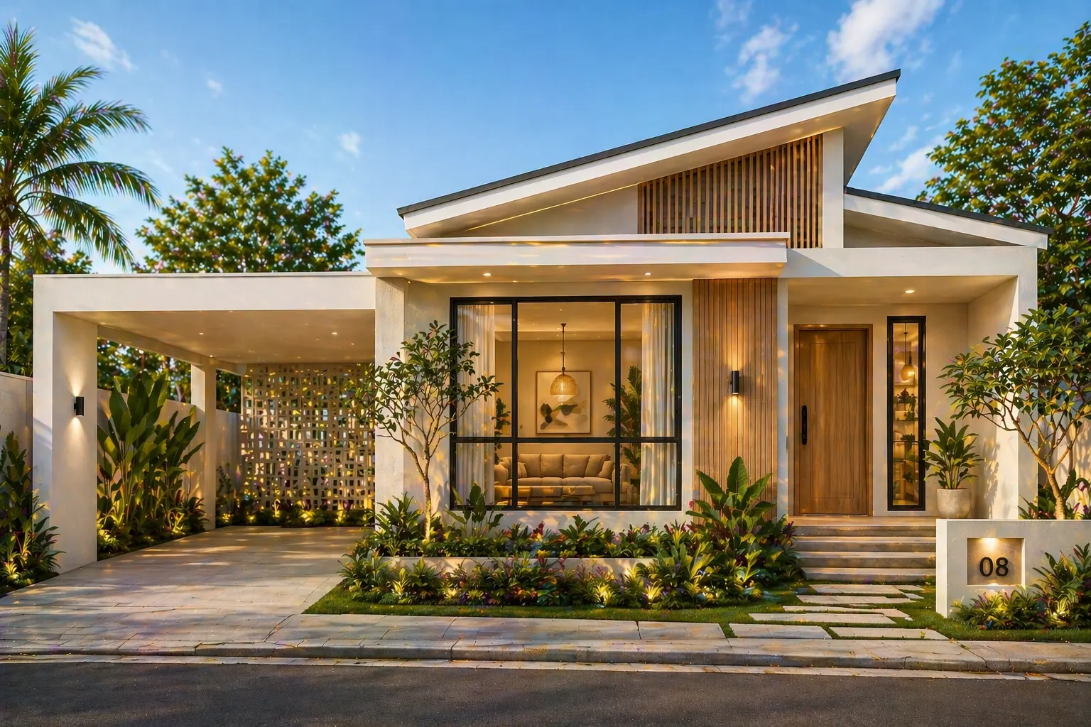 Rumah Kecil Mewah Elegan