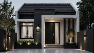 Rumah Kecil Mewah Elegan