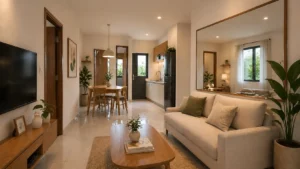 Gunakan Cermin untuk Memberikan Efek Luas