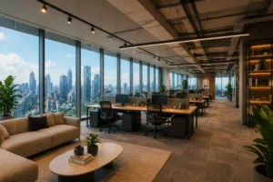 Tata Ruang kantor Berpanorama