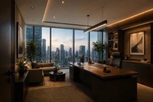 Tata Ruang kantor Berpanorama