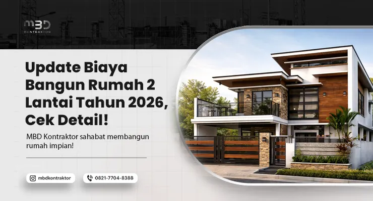 biaya bangun rumah 2 lantai