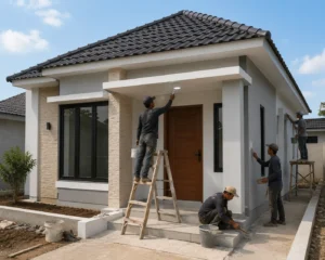Berapa Lama Bangun Rumah Sederhana