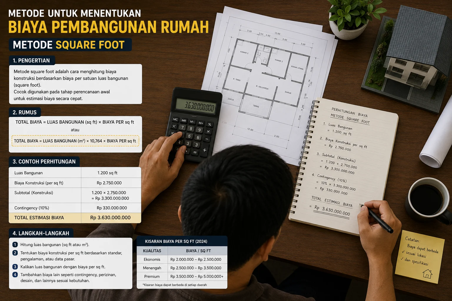 Hitung Biaya Bangun Rumah di Medan