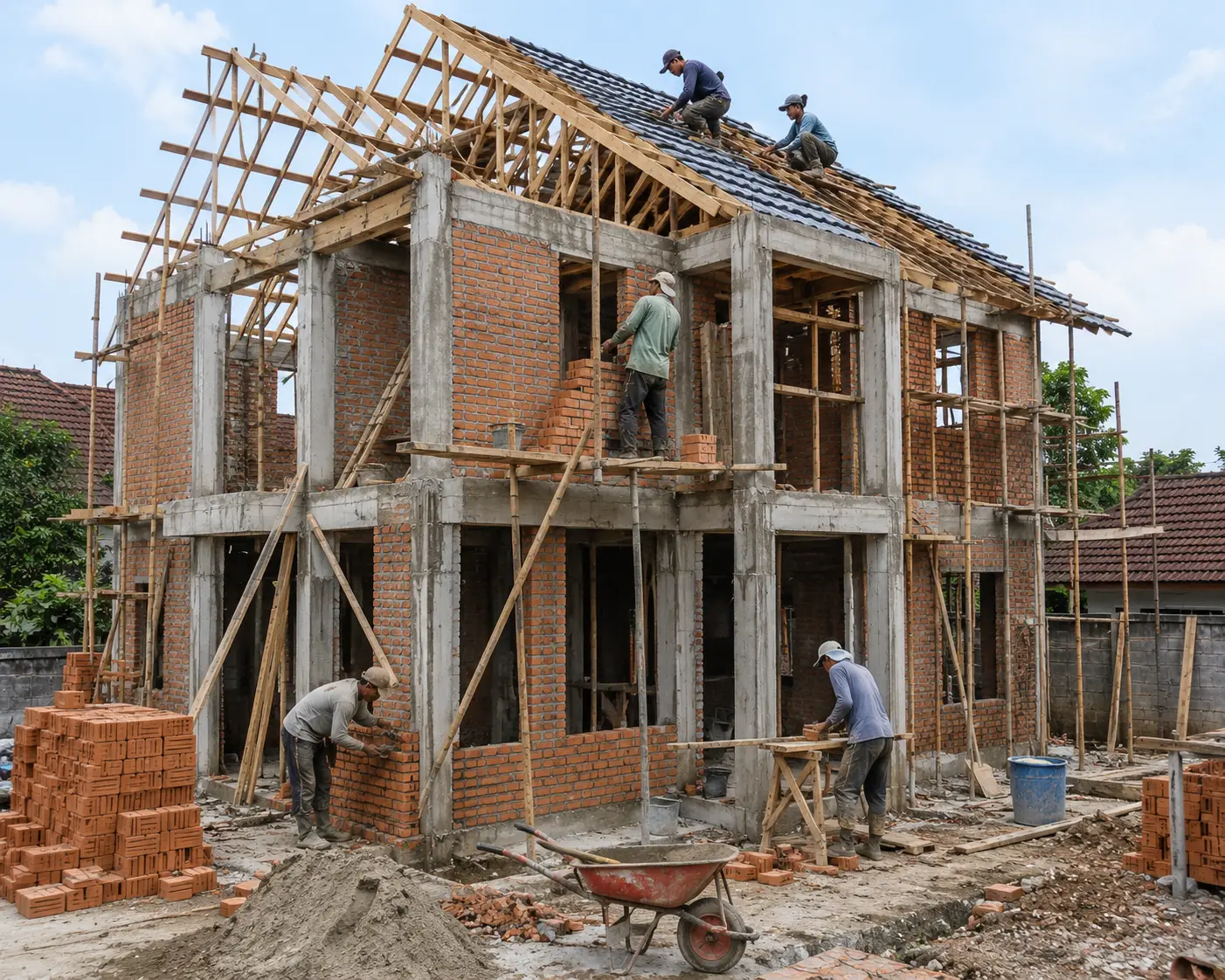 Tahap Pelaksanaan Pembangunan Rumah