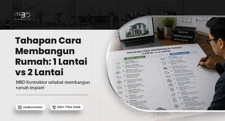 Tahapan Cara Membangun Rumah