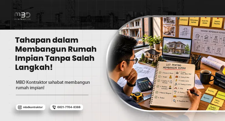 Tahapan Dalam Membangun Rumah
