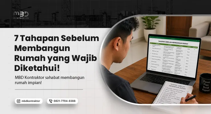 Tahapan Sebelum Membangun Rumah
