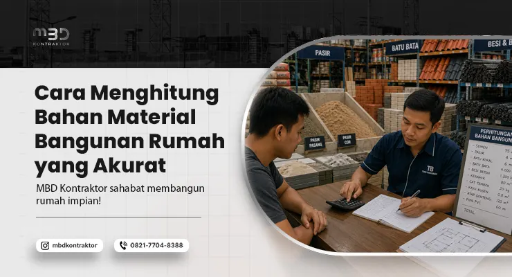 Menghitung Bahan Material Bangunan Rumah