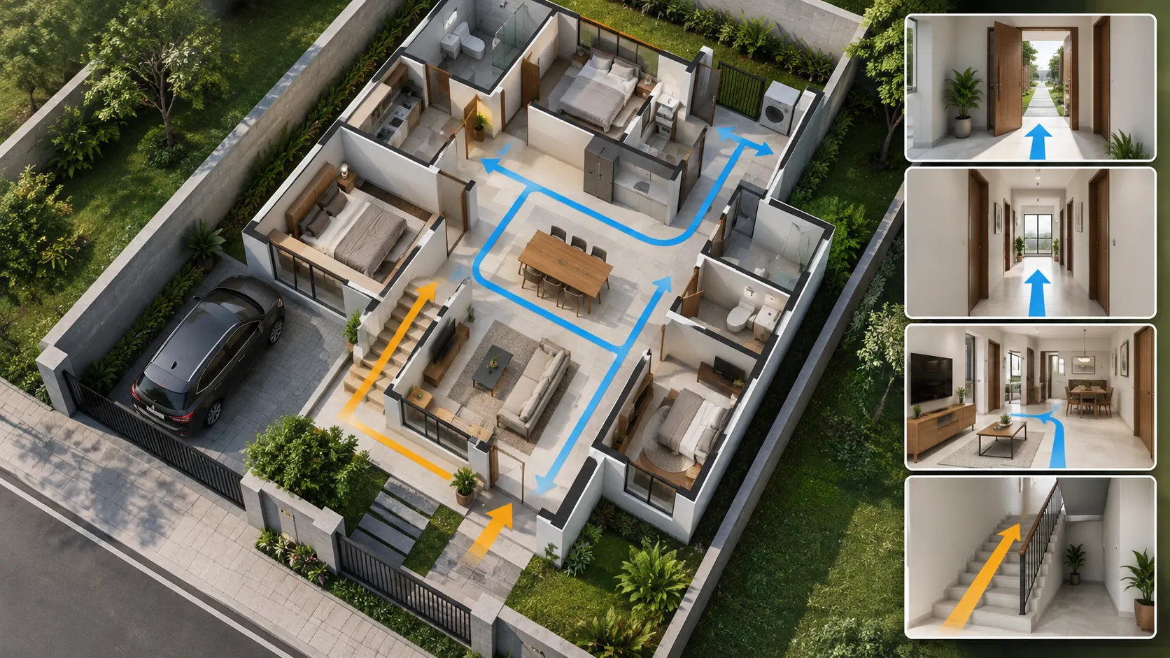 Desain Sketsa Arsitektur Rumah